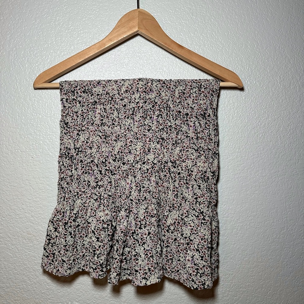 floral skirt